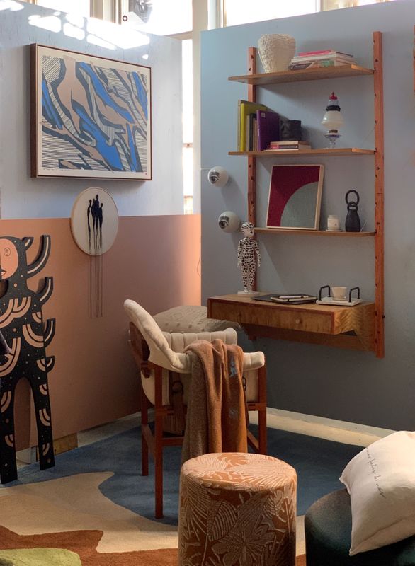 Home office assinado por Micha D’Angelo - Ambiente produzido para #CasaFeira para apresentar a cor Meia-Luz Suvinil Home office assinado por Micha D’Angelo - Ambiente produzido para #CasaFeira para apresentar a cor Meia-Luz Suvinil