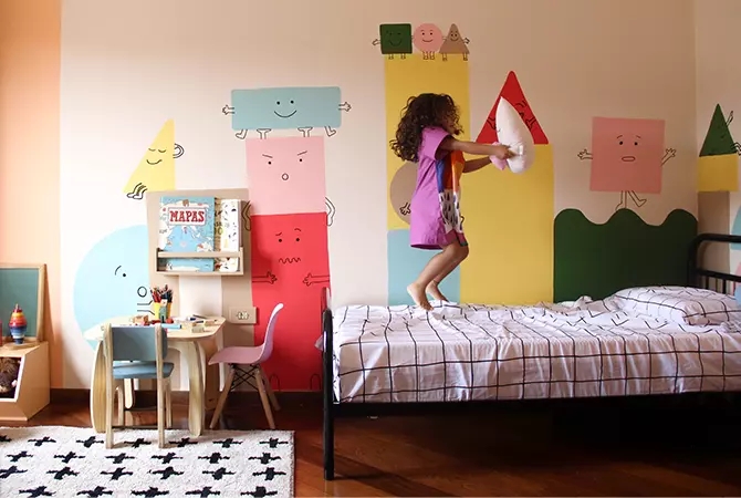 Transformação completa em um quarto infantil | Ori Interiores